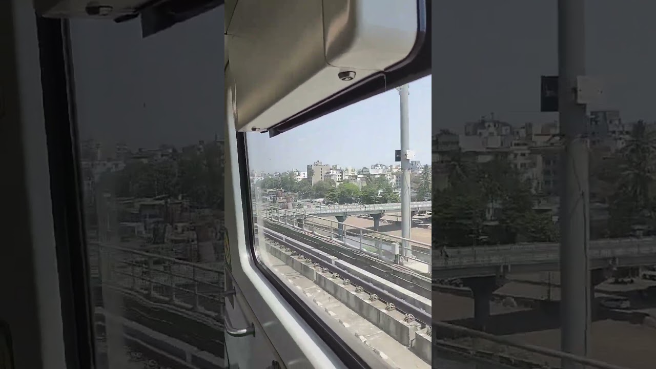 Pune metro experience😍❤️ || beautiful view 
