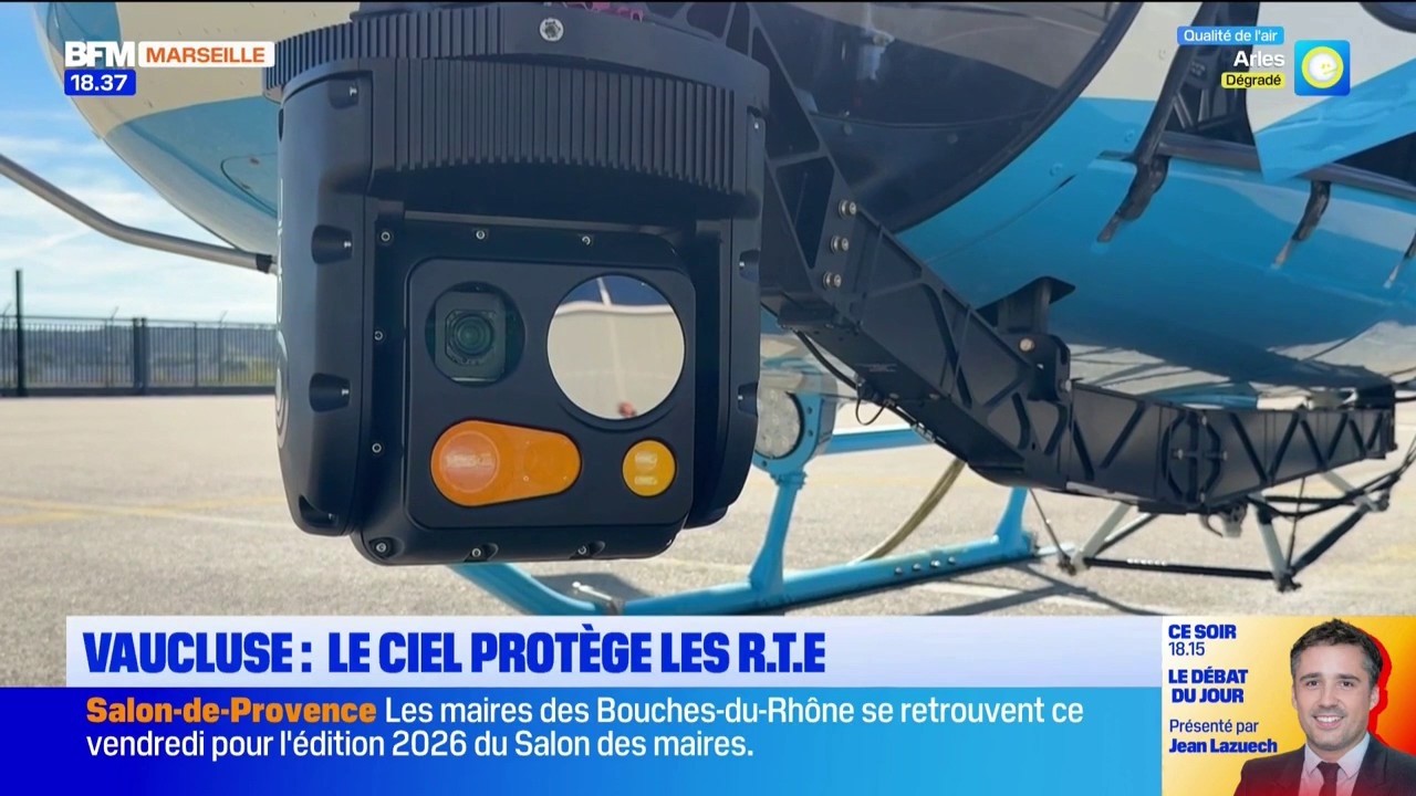 ⁣RTE : des hélicoptères et des drones pour s’adapter au changement climatique