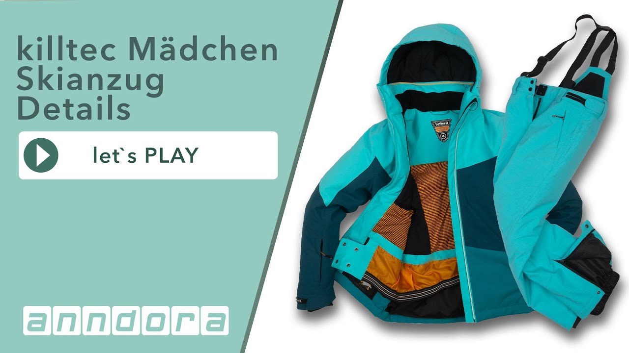 Skianzug Set Funktionsskihose + Skijacke für Mädchen - Sparset