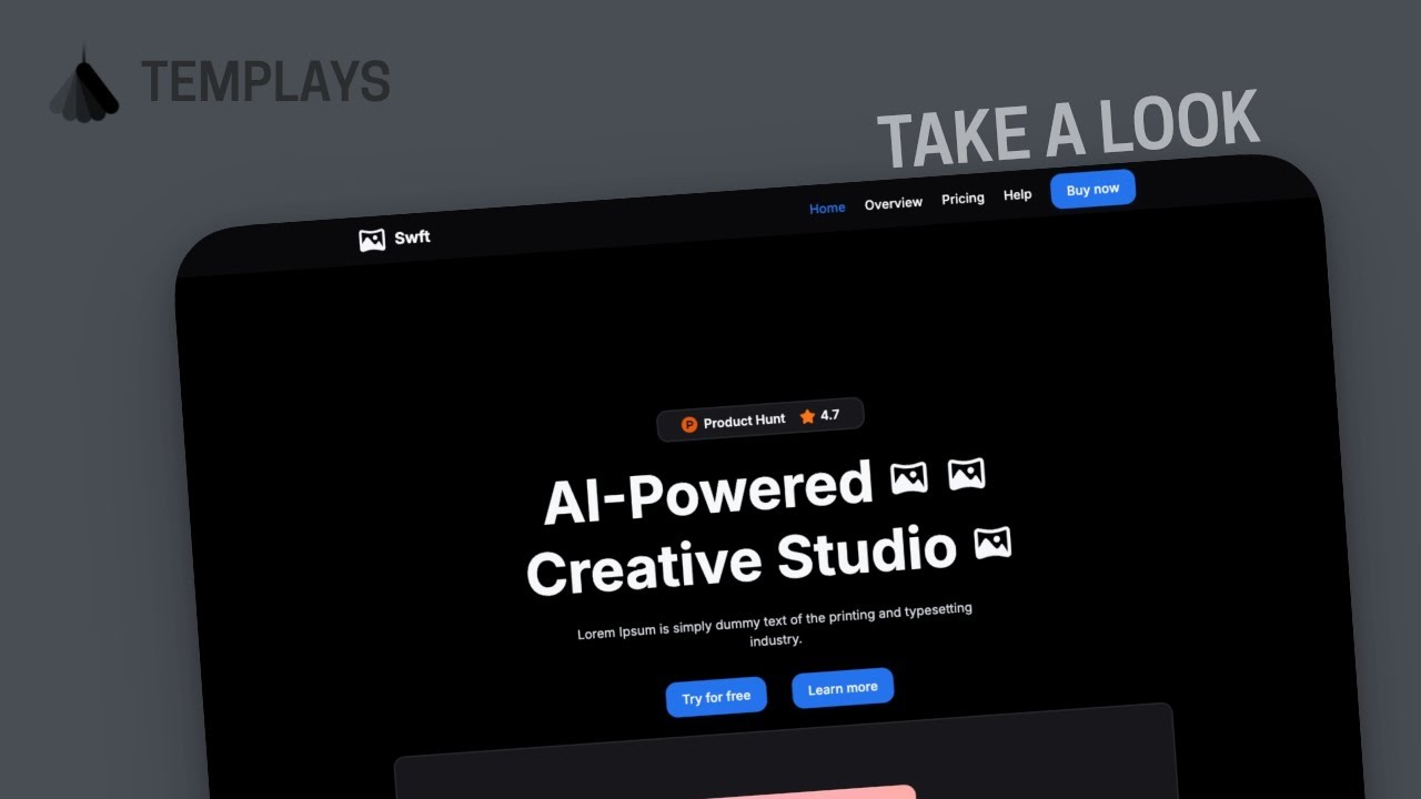 Swft Elements — SaaS & Startup Website Project For Realmac Software Elements