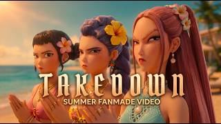 KPop Demon Hunters – Takedown (Summer Version) | Beach Battle & Afterparty 🌴🔥