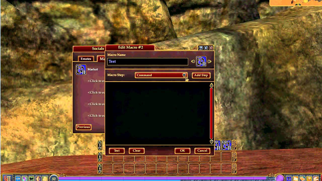 EQ2 Crafting Bot, Setting up Macros YouTube