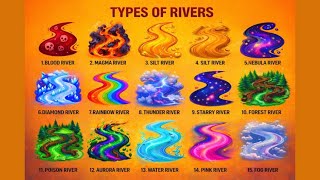 🌊 15 Types of Rivers You’ve NEVER Seen Before…