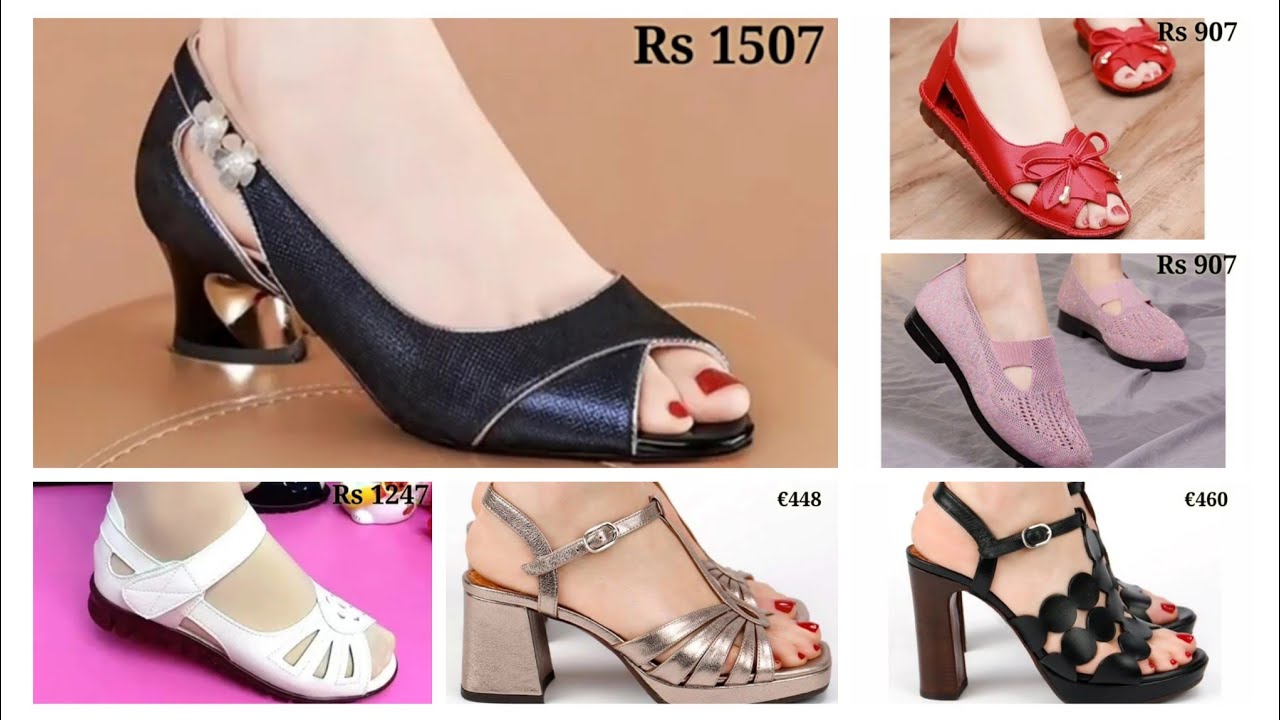 LATEST AND STYLISH LADIES FOOTWEAR COLLECTION 2022|| GIRLS FANCY SLIPPER AND SANDALS COLLECTION