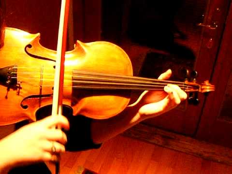 Rare, Unusual German Violin, von Weber's WALTZ - S...