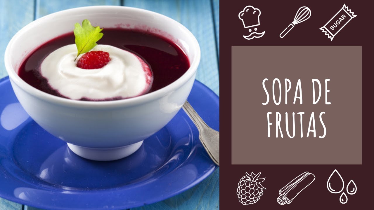 Sopa de frutas (receita rápida) - TeleCulinária