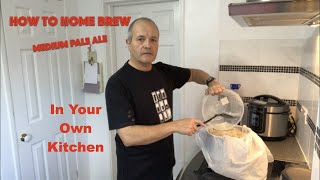 Brewing beer. Make a Medium Pale Ale using Cornflakes in the All Grain method to make your own beer.