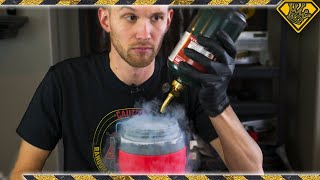 Trying To Make Solid Propane? Tkor Experiments With Liquid Nitrogen For Solid Propane