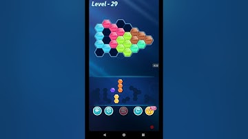 BLOCK HEXA PUZZLE LEVEL 29 ANSWERS BLENDED A LEVEL PACK