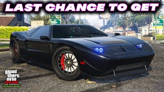 BULLET LAST CHANCE TO GET in GTA 5 Online | Aggressive Customization & Review | Ford GT