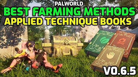 Palworld: Best Applied Technique Books Farming Method! Tides of Terraria v0.6.5