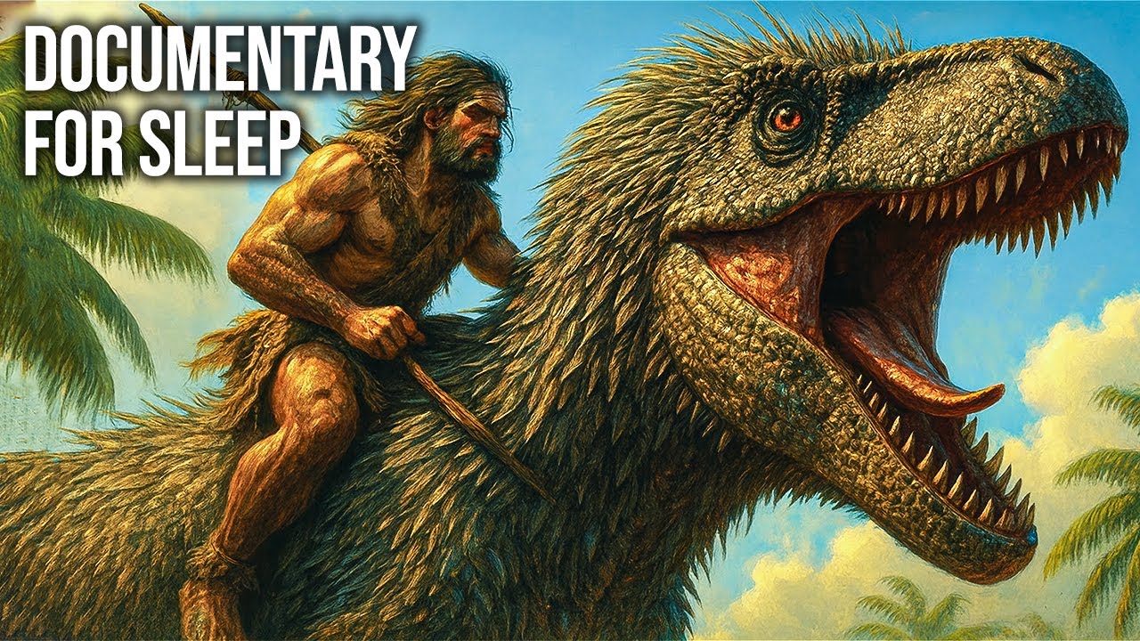 What If the First Humans Walked With Dinosaurs? | Documentary For Sleep