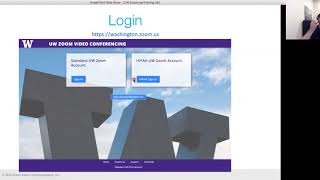UW Zoom webinar