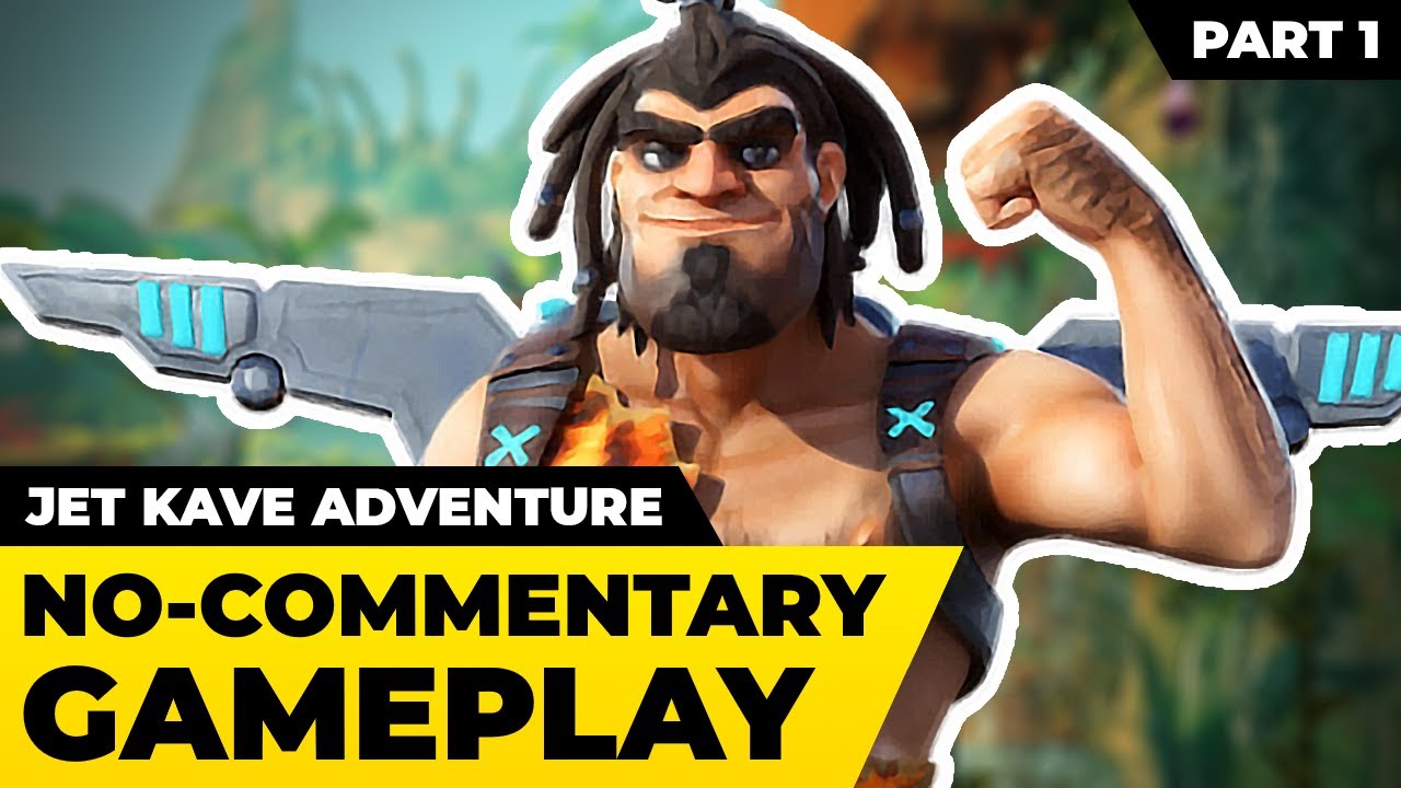 JET KAVE ADVENTURE - Gameplay Walkthrough Part 1 - Levels 1 and 2 [No-Commentary]
