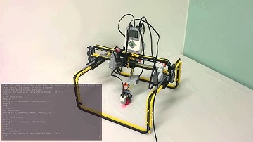 EnglishScript crane robot demo