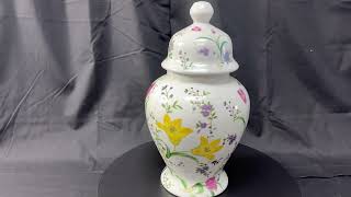 Flower Medley Companion Urn for Ashes by Memorials.com