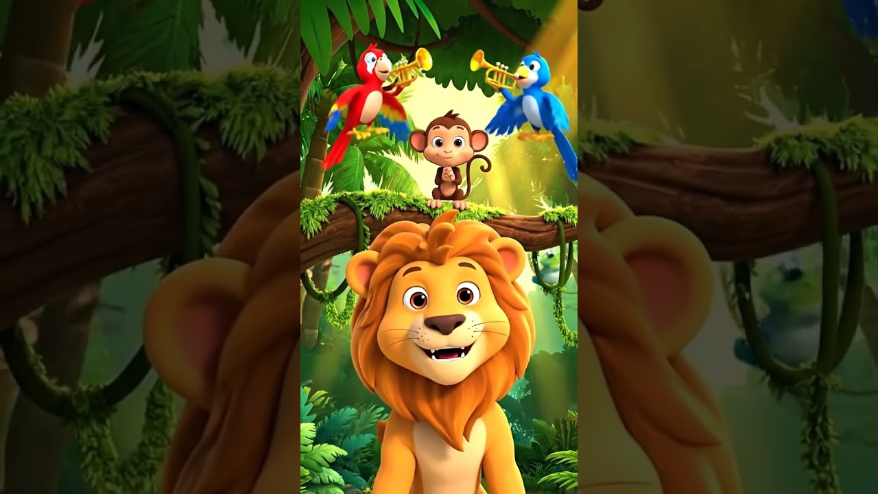 Meet Leo the Lion—brave, bold, and full of heart! 