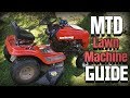 How to Operate an MTD Yard Machine Lawn Tractor |  Riding Mower Instructional Video | Model 760 770