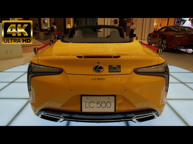 【未開封】京商 LEXUS LC500 左ハンドル コンバーチブル イエロー KYOSHO ORIGINALシリーズ】オープンとクローズの2つのスタイル