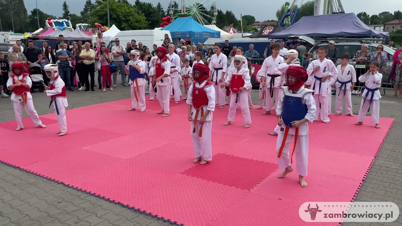 Pokaz karate - 28. Dni Zambrowa