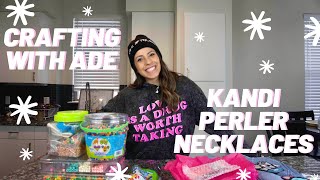Crafting With Ade #1: Surprising 3 Followers with Kandi Perler Necklaces 😍