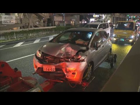 東京・府中市で追突事故　80代女性が死亡　23歳男を現行犯逮捕(2026年9月29日)