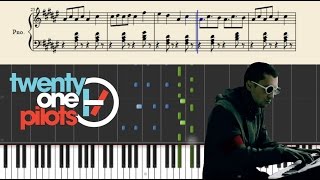 twenty one pilots: Ride - Piano Tutorial + Sheets chords