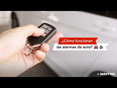 ¿Cómo funcionan las alarmas de los autos?
