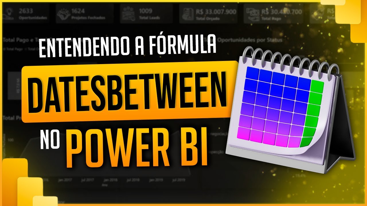 Fórmula DATESBETWEEN no Power BI