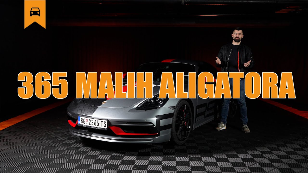 Porsche Cayman 718 GTS - Mali aligator