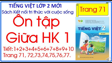Tuần 9. Ôn thi giữa học kì 1. Tiếng Việt Lớp 2
