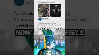Batman Vs Thor meme #memes #funnymemes #funny #amazingmemes #funnyimages #batman #thor #marvel #dc Batman Vs Thor meme #memes #funnymemes #funny #amazingmemes #funnyimages #batman #thor #marvel #dc