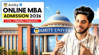 Amity Online Mba Admission 2026