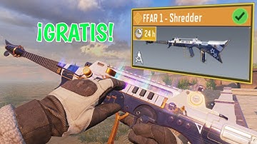 Gratis la FFAR 1 legendaria Shredder - COD Mobile