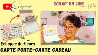 Tuto Porte carte cadeau - Echoppe de fleurs Stampin’ Up!