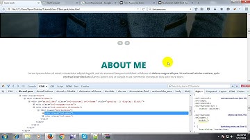 Advance Psd to Html Web design bangla tutorial (part-8)