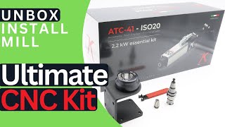 Unboxing Teknomotor ATC41 ISO20 CNC Spindle Kit (2.2kW) | For Robotics & DIY CNC