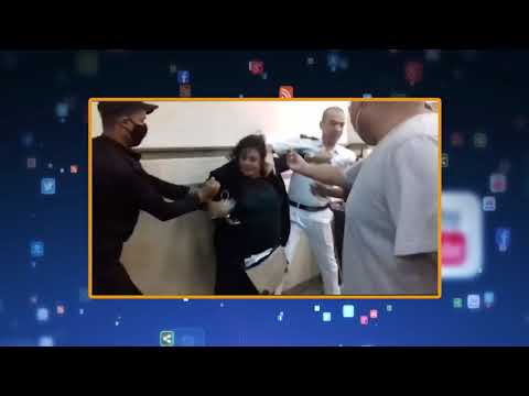 سيدة المحكمه الجزء المحذوف من فيديو بلاغ الظابط