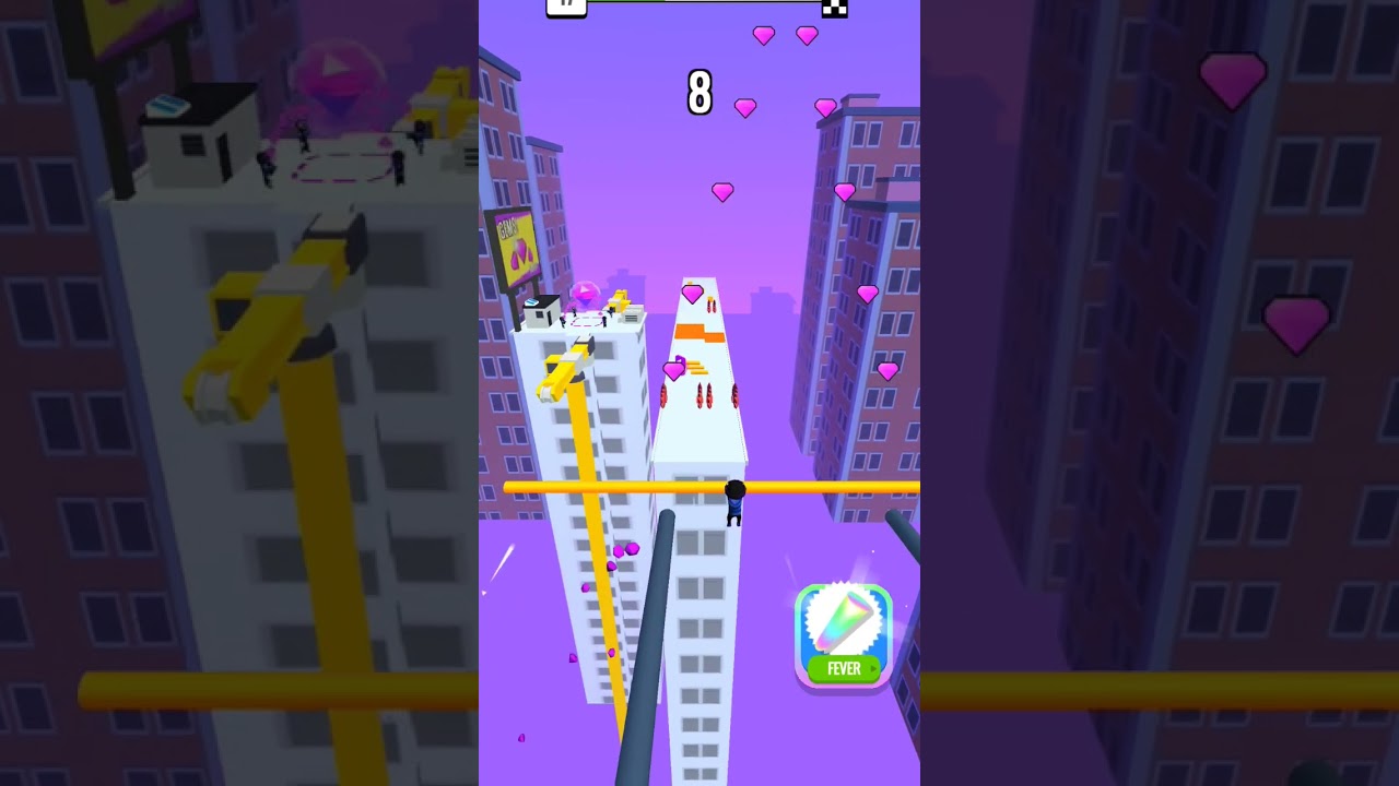 Roof rails game play level9  