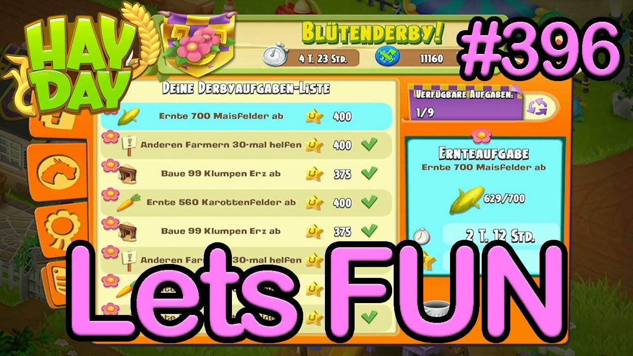 BLÜTEN DERBY! 🤯 Lets FUN Hay Day 
