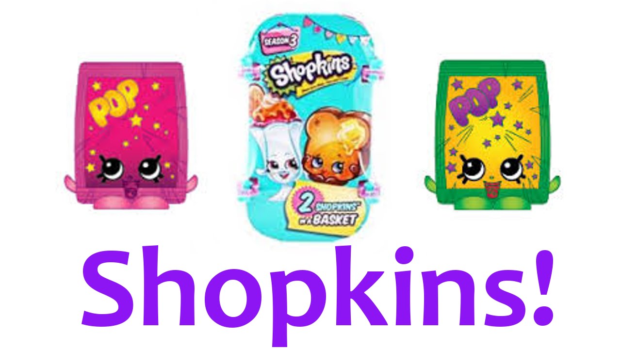 Shopkins Season 3 blind Baskets with Ultra Rare Choc Frosted Shopkins!