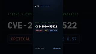 Top 3 CVEs to patch — Jul 26, 2026