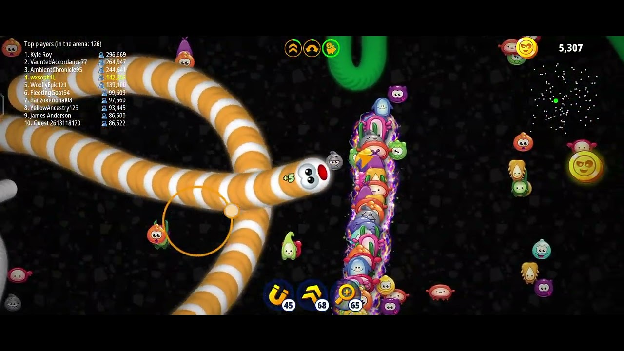 NICE MOVE WORM ZONE PLAY YELLOW STRIPE 💛💛💛