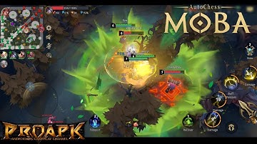 AutoChess MOBA Android Gameplay (BETA)