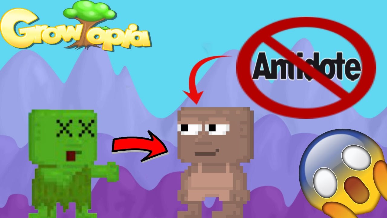 Growtopia - How to remove infected without using antidote