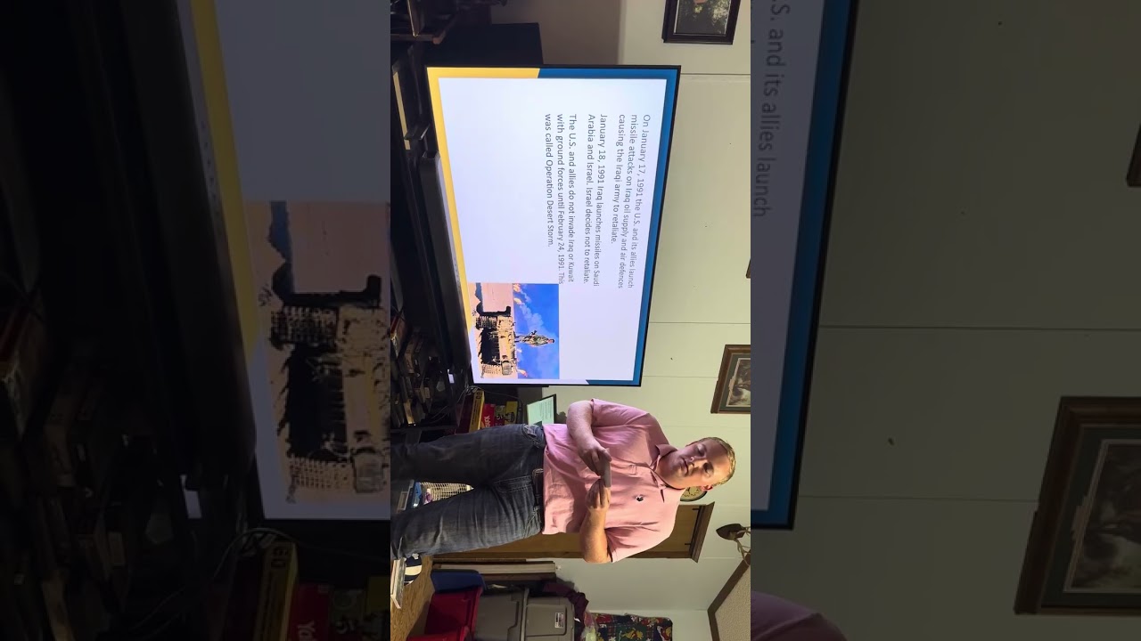 Informative speech on Persian Gulf War