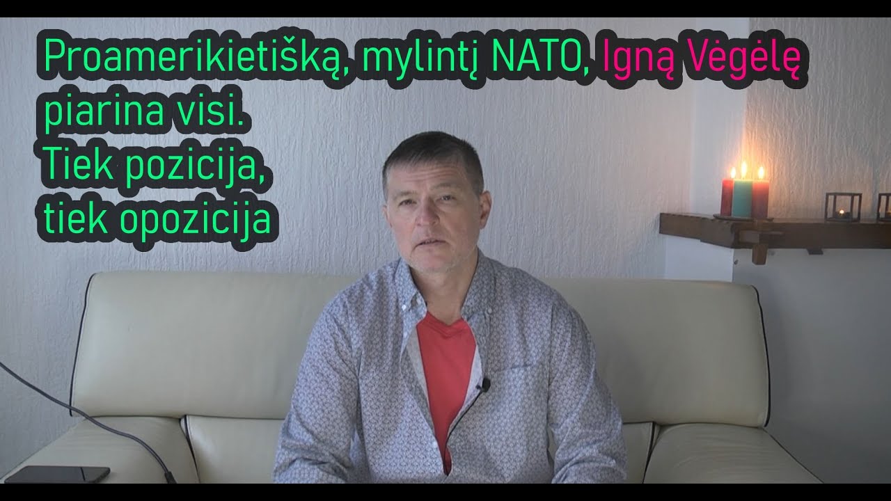 Igną Vėgėlę piarina visi - sisteminiai ir antisisteminiai