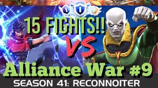 MCOC - Alliance War - Season 41 - War #9 - Wiccan Vs Vision Aarkus (Node 54)
