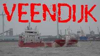 Veendijk - General Cargo Ship Inbound to Bromborough