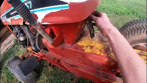 1970 Cub Cadet 147 starts, runs, and drives again for the first time in 15+ years